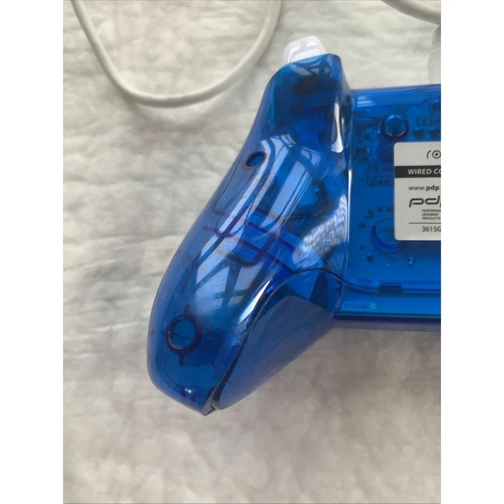 PDP 048-036 Rock Candy Wired Gaming Controller Blue For Xbox One, X|S, 360, PC